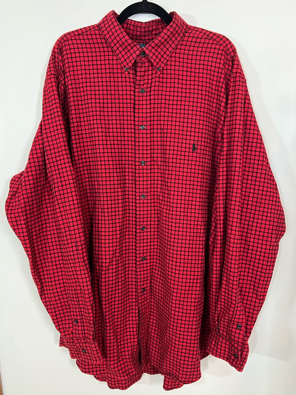 Ralph Lauren Grid Button-Down Shirt | 2XLT